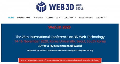 Web3D 2020 Conference